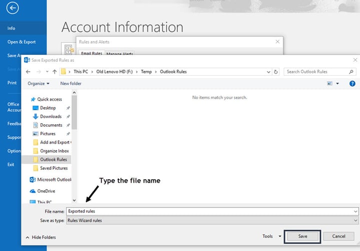 How To Create Rules In MS Outlook To Auto Sort Emails